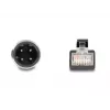 DeLOCK M12 Adapterkabel D-codiert 4-polig Stecker auf RJ45 Stecker 50 cm