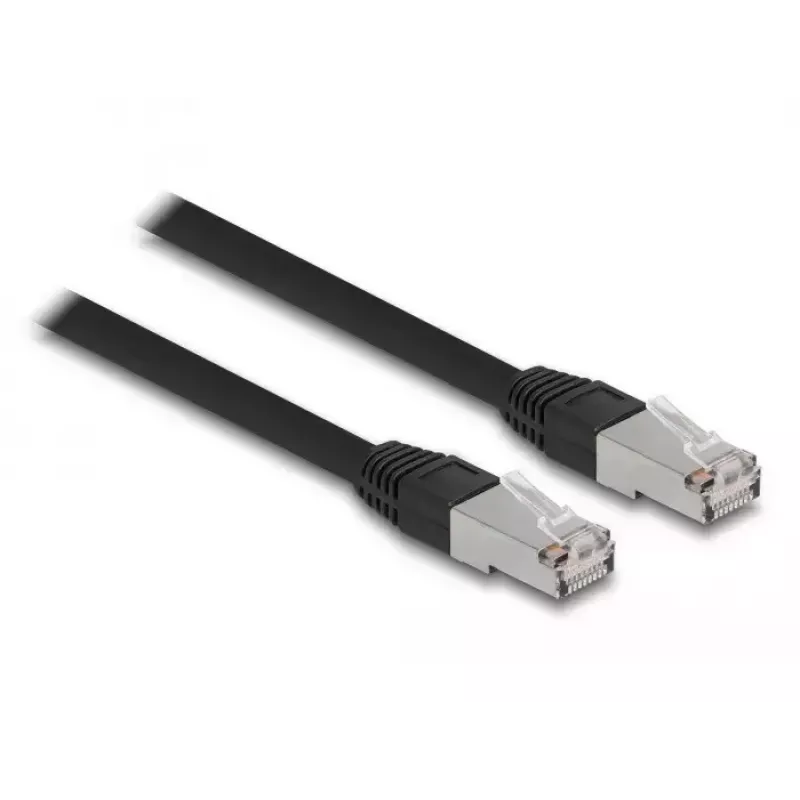 Netzwerkkabel DeLOCK RJ45 Cat.6A 2m Schwarz