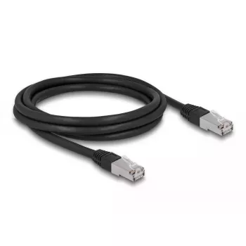 Netzwerkkabel DeLOCK RJ45 Cat.6A 2m Schwarz