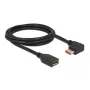 DisplayPort-Verlängerungskabel DeLOCK 87078 2m 8K 60Hz abgewinkelt