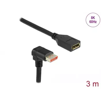DisplayPort-Verlängerungskabel DeLOCK 87093 3m 8K 60Hz