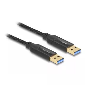 DeLOCK USB Type-C Datenlinkkabel + KM Switch 2m 5Gbps