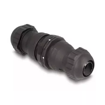 Optical Fiber Kabel Connector DeLOCK 67046 LC Duplex Female zu LC Duplex Female OS2 IP68