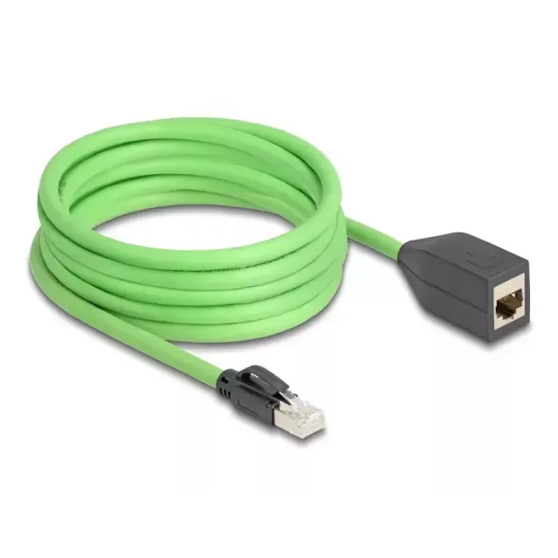 Netzwerkkabel DeLOCK 80882 RJ-45 Cat6a 5m Grün