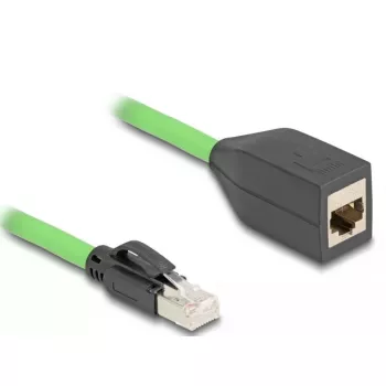 Netzwerkkabel DeLOCK 80882 RJ-45 Cat6a 5m Grün