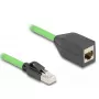 Netzwerkkabel DeLOCK 80882 RJ-45 Cat6a 5m Grün