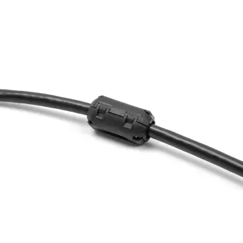Ferritkern-Clip DELOCK 80946, schwarz, 35 × 19,5 × 18 mm, 2er-Pack