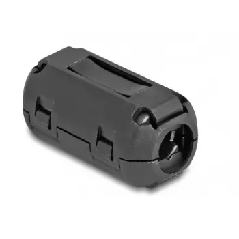 Ferritkern-Clip DELOCK 80946, schwarz, 35 × 19,5 × 18 mm, 2er-Pack