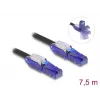 Netzwerkkabel DeLOCK 80930 RJ-45 Cat6 7,5 m Schwarz Violett