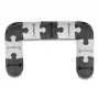 Kabelhalter DeLOCK 18448 selbstklebend modulares Set 9 Stück schwarz grau