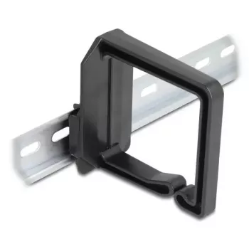 Kabelhalterung DeLOCK 90770 Polycarbonat Schwarz