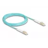 Glasfaserkabel DeLOCK 88082 LC Duplex auf LC Duplex OM3 5m