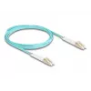 Lichtwellenleiterkabel DeLOCK LC Duplex auf LC Duplex OM3 2m