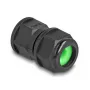 DeLOCK Durchführungskupplung RJ45 IP67 wasserdicht schwarz