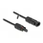 Kabel DeLOCK DL4 Solarkabel 4 mm² Stecker auf Buchse 5 m schwarz