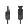 Kabel DeLOCK DL4 Solarkabel 6 mm² Stecker auf Buchse 3 m schwarz