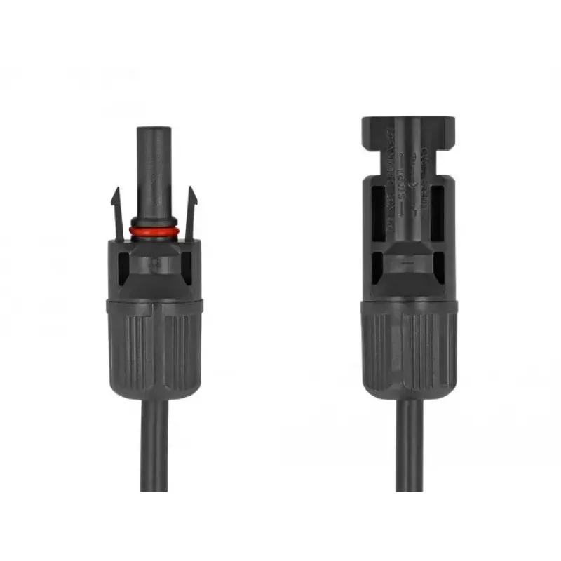 Kabel DeLOCK DL4 Solarkabel 6 mm² Stecker auf Buchse 3 m schwarz