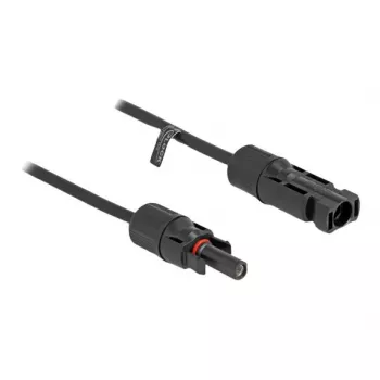 Kabel DeLOCK DL4 Solarkabel 4 mm² Stecker auf Buchse 3 m schwarz