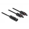 Kabelverteiler DeLOCK DL4 Solar-Verteilerkabel 1 x Stecker auf 2 x Buchse 30 cm schwarz