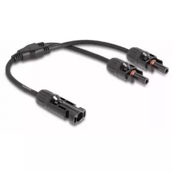 Kabelverteiler DeLOCK DL4 Solar-Verteilerkabel 1 x Stecker auf 2 x Buchse 30 cm schwarz