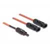 Kabel-Splitter DeLOCK DL4 1 x Buchse auf 2 x Stecker 30 cm rot