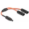 Kabel-Splitter DeLOCK DL4 1 x Buchse auf 2 x Stecker 30 cm rot