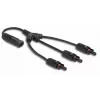 DeLOCK DL4 Solar-Splitterkabel 1 x Stecker auf 3 x Buchse 35 cm schwarz