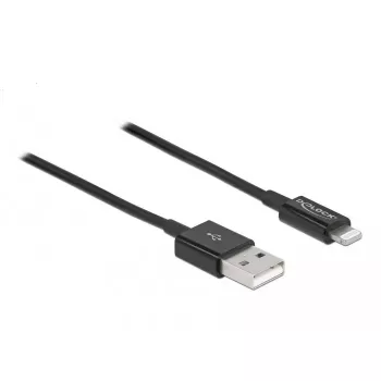 USB-Daten- und Ladekabel DeLOCK 83002 1 m schwarz