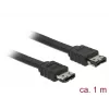 SATA-Kabel DeLOCK 85640 1 m eSATA Schwarz