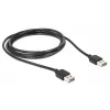USB-Kabel DeLOCK 3m USB 2.0 A Schwarz