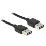 USB-Kabel DeLOCK 3m USB 2.0 A Schwarz