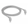 Netzwerkkabel DeLOCK 85878 2m Cat6a S/FTP Grau