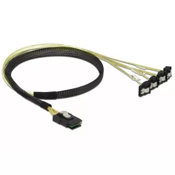 Internes Stromkabel DeLOCK 85686 0,5 m Mini SAS SFF-8087 auf 4 SATA