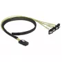 Internes Stromkabel DeLOCK 85686 0,5 m Mini SAS SFF-8087 auf 4 SATA
