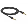 Audiokabel DeLOCK 85598 2 m 3,5 mm Schwarz