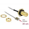 Koaxialkabel DeLOCK 90292 0,3 m RP-SMA MHF I LK