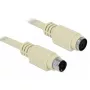 PS/2-Kabel DeLOCK 85805 1,8 m 6-pol Mini-DIN Beige