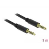 Audiokabel DeLOCK 85791 1m 4,4mm Schwarz