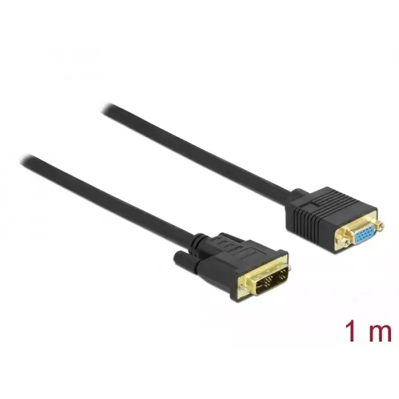 DVI-auf-VGA-Kabel DeLOCK 86752 1 m