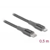 Daten- und Ladekabel USB Type-C auf Lightning DeLOCK 86630
