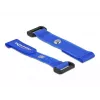 Klett-Kabelbinder DeLOCK 19539 Blau 150 mm 20 mm 5 Stück