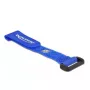 Klett-Kabelbinder DeLOCK 19539 Blau 150 mm 20 mm 5 Stück