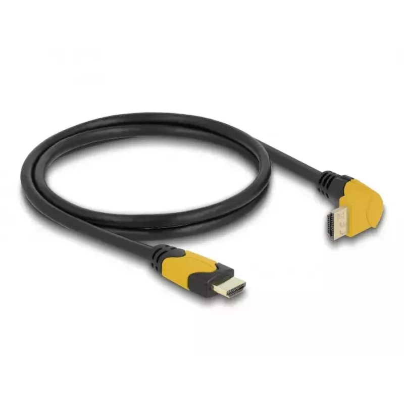 HDMI-Kabel DeLOCK 86988 1 m HDMI Typ A Standard Schwarz Gelb