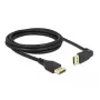 DisplayPort-Kabel DELOCK 2 m, DisplayPort auf DisplayPort, 5,7 mm Durchmesser, bis zu 32 Audiokanäle