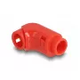 Kabelclip DeLOCK 88126 Rot Universal 8 Stück