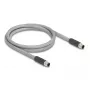 DeLOCK 80534 Sensor-/Aktorkabel 3 m RST M12 Grau