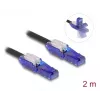 Netzwerkkabel DeLOCK 80927 RJ-45 Cat6 2 m Schwarz Violett