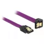 SATA-Kabel DeLOCK 83696 0,5 m Lila