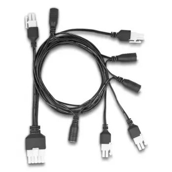Netzkabel DeLOCK 90173 Schwarz 1 m 4 x DC