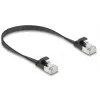 Netzwerkkabel DeLOCK 81161 RJ-45 Cat6a 0,25 m Schwarz
